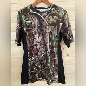 O’RAGEOUS Men's REALTREE Camouflage Large Short Sleeve Hunting Shirt